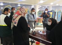 بازدید سرزده استاندار کهگیلویه و بویراحمداز مراکز واکسیناسیون (+تصاویر)