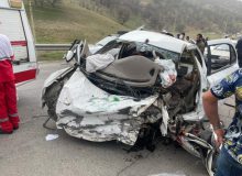 ۴کشته و ۴ مصدوم در پی تصادف منجر به آتش‌سوزی دو خودرو در محور «یاسوج – اصفهان»
