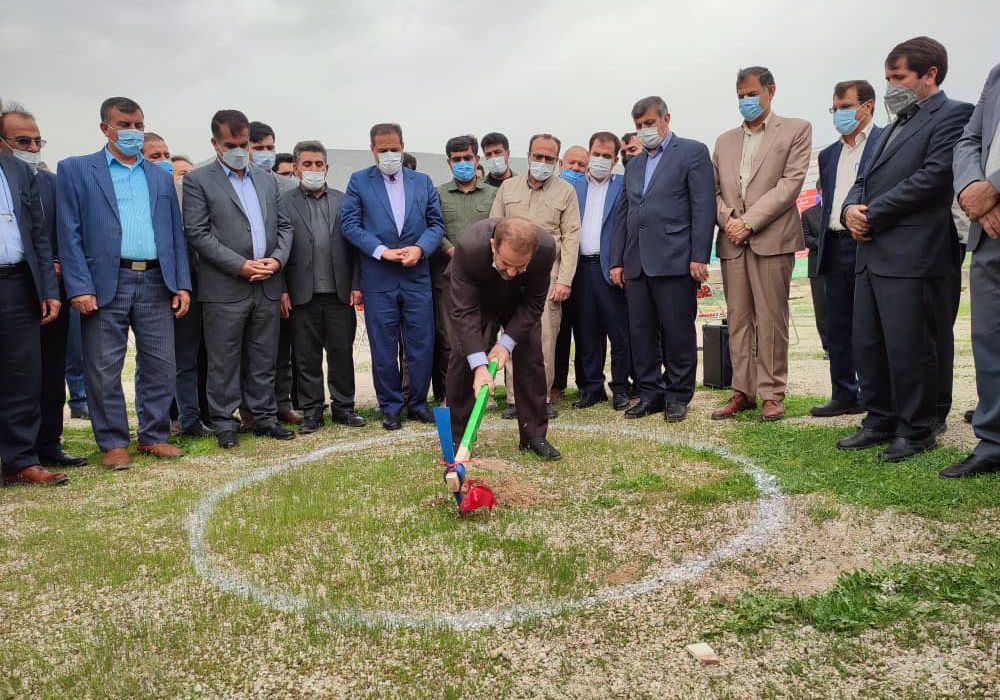 آیین کلنگ زنی پروژه احداث خط 2 مداره قلعه رئیسی_ دیشموک برگزار شد(+تصاویر)