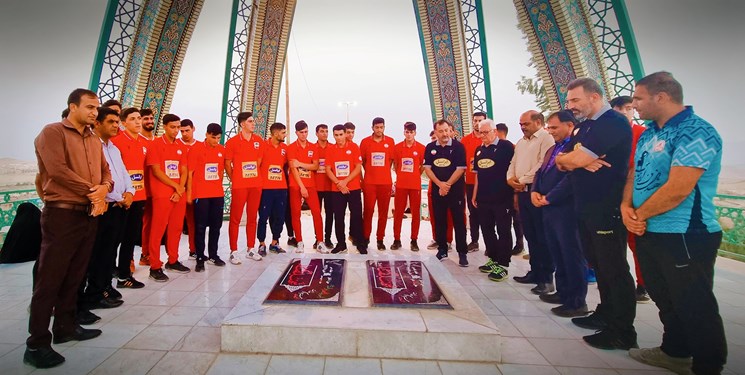 اقدام فرهنگی تیم ملی هندبال نوجوانان ایران!
