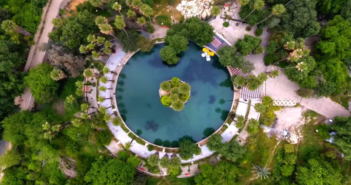 باغ چشمه بلقیس شاهکاری دلگشا و جذاب در کهگیلویه و بویراحمد