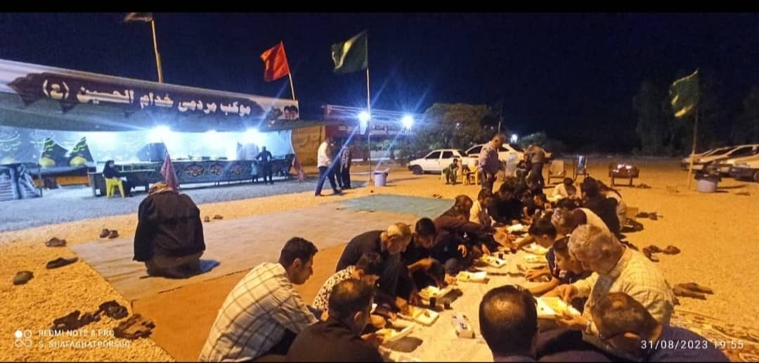 شور خدمات رسانی موکب مردمی اربعین خدام الحسین (ع) کهگیلویه (+ تصاویر) 