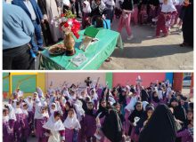 مشارکت دانش آموزان دبستان دخترانه آسیه شهر سوق در جشن عاطفه ها(+تصاویر)