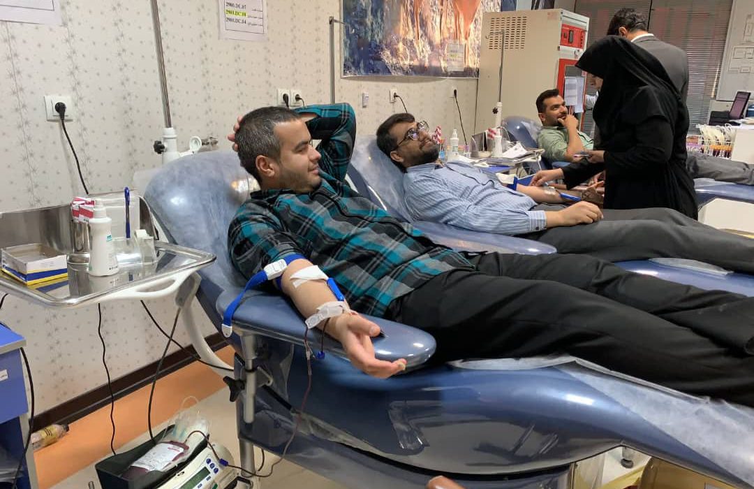 اهدای خون جمعی از دانشجویان و بسیجیان کهگیلویه و بویراحمد/تصاویر