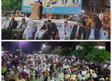 در جشن عید غدیر خم وصال ۱۰ زوج جوان در شهر دهدشت (+ تصاویر)