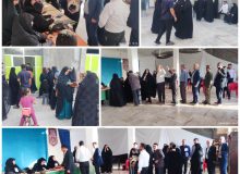 شور انتخاباتی چهاردهمین دوره ریاست جمهوری اسلامی ایران در شهر و بخش سوق(+تصاویر)